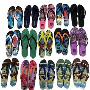 0.48 Dollars Model GLL039 Size 40-45 Ready Stock Cute Styles Flip-Flops Men's Home Slippers With Colors