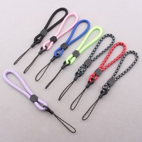 Sangle antivol pour téléphone en paracorde, dragonne de poignet pour téléphone portable, appareil photo, lampe de poche, USB, avec breloque