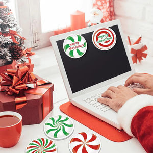 Vente chaude en gros, notes autocollantes personnalisées transparentes, décoratives, créatives, tendance, esthétiques, scolaires, mignonnes, joyeuses Noël - Product Image 4