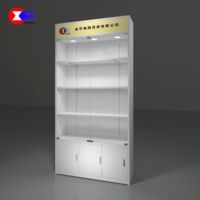 Vitrine personnalisée Vitrine pour centre commercial Vitrine avec porte vitrée