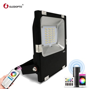 Zigbee Pro RGB + CCT 30 Wát Led Đèn Pha AC100-240V GL-FL-005P IP65 CRI>80 thông minh điều khiển từ xa ngoài trời lũ ánh sáng - Product Image 2