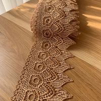 Dentelle Suisse en Gros Direct Usine, Tissu de Dentelle Brodé Exquis avec Fleurs 3D
