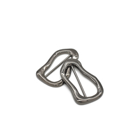 Boucle à ardillon réglable d'accessoires de vêtement d'approvisionnement d'usine de style décontracté d'art