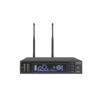 Microphone portatif professionnel UHF sans fil True Diversity avec capsule Shur-e originale Microfonos Profesionales sans fil