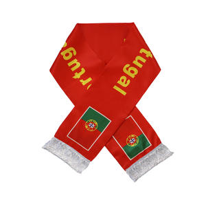 Новый продукт, характерные шарфы Portngal для фанатов и последователей, Клубные шарфы с флагом на заказ - Product Image 5