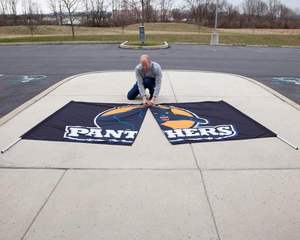 Customized Breakaway <b>Banners</b> Sports Event Show Your School Spirit with Personalized Vinyl Team <b>Banners</b> Outdoor <b>Banners</b> - Product Image 2