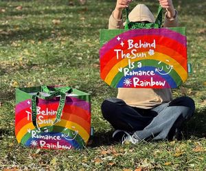 Bolsa de Compras Plegable, Bolsas de Compras Lavables Tejidas de PP con Asas - Product Image 3