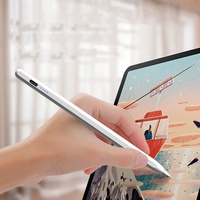 Pensil magnetik nirkabel pena kapasitif aktif harga pabrik grosir untuk Pensil iPad 1 dan Tablet Stylus kedua