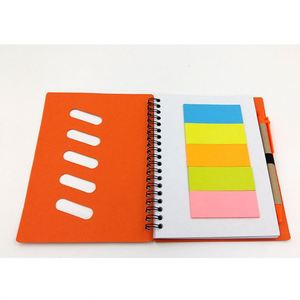 Regalos Promocionales Económicos, Cuaderno Espiral de Papel Kraft Reciclado Personalizado y Colorido con Bolígrafo - Product Image 2