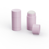 Contenant vide pour déodorant en stick Choebe 50ml 75ml en plastique PP à remplissage par le bas, tube anti-transpirant, emballage cosmétique