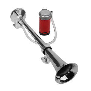 Klaxon électrique à tube unique DHKA 12V 150DB pour voiture, camion, bateau, son puissant en aluminium pour véhicules - Product Image 5