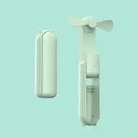 Mini ventilador de niebla de agua portátil de tres velocidades, pequeño dispositivo de mano con carga de Color sólido para uso doméstico o en el coche
