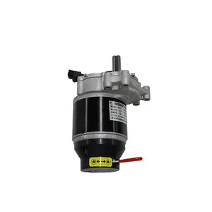 BHM08-RSDZ 24V 165W 127RPM Điện DC Brush Gear Motor Cho Xe Lăn Động Cơ Ổ Đĩa Điện Với Tay Cầm Điện Bên Phải