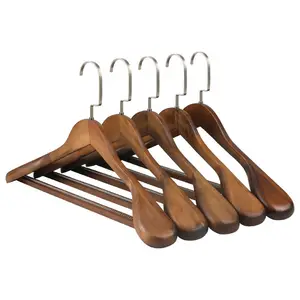 Supplier Wholesale Color Wooden Hanger, Suit Hangers For Clothes