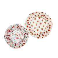 Housses de bol en tissu à bande élastique personnalisées en coton ou polyester réutilisables