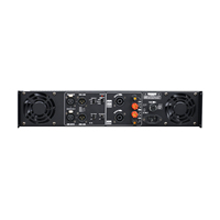 FQ-1000 2U 2x1000W Profesyonel D Sınıfı Yüksek Güçlü Stereo PA Metal Amfi 8 Ohm Raf Montajlı XLR Speakon Sahne DJ KTV Kilise için