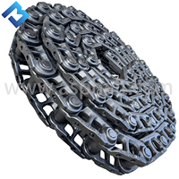 S1800-2 de machine à paver, F121,F141 Chaîne de piste 4610302086 46 maillons de piste pour l'assemblage de maillons de piste de système de marche