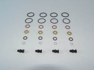 <span class=keywords><strong>4X</strong></span> (04-06 BEW) Kit de joint d'injecteur de carburant (x4) Joint de buse d'injection de qualité d'origine 1417010997 - Product Image 3