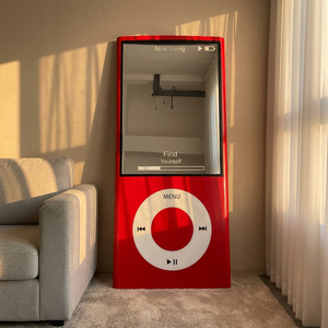 <span class=keywords><strong>Miroir</strong></span> <span class=keywords><strong>sur</strong></span> pied géant en forme d'iPod, <span class=keywords><strong>miroir</strong></span> décoratif pop culturel pour bar, café, installation artistique, commande en gros - Product Image 1