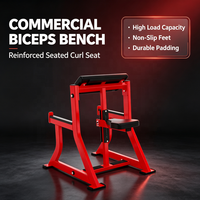 Peralatan Fitness Bodybuilding Berkualitas Tinggi Ekspor Langsung Pabrik, Bench Biceps Komersial & Rumah Tangga dengan Garansi