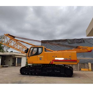 Grúa Oruga de 75 Toneladas de Marca China de Primera Calidad, Grúa de Construcción de Segunda Mano de 75 Toneladas XGC75 - Product Image 6