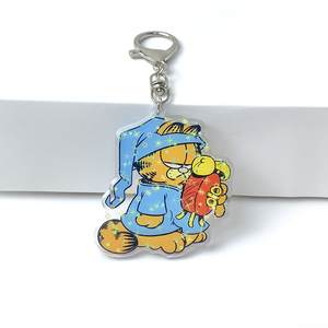 Acrylic Keychain Double Sided Printing Custom Picture Holographic Star/Broken Glass/Rainbow Holographic Style