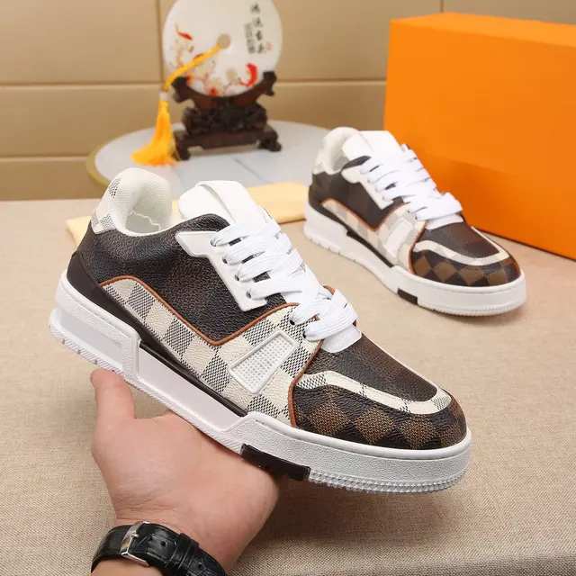 Men's Shoes Lv Sneakers Dhgate Designer Sneakers Mens Lv
