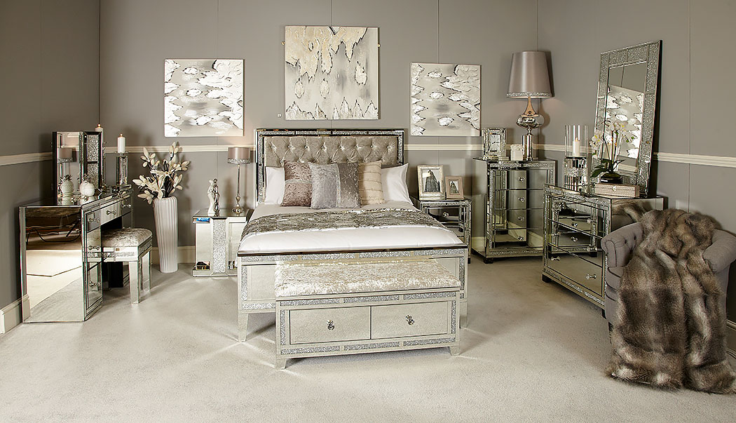 bedroom furniture set led queen sized