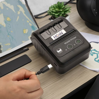 Imprimante thermique portable mini USB Bluetooth sans fil 58 mm pour reçus de point de vente