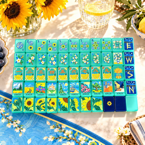 Set di Mahjong Americano in Acrilico Best-seller 2026, con Dipinti di <span class=keywords><strong>Van</strong></span> <span class=keywords><strong>Gogh</strong></span>, un Regalo Lussuoso ed Ecologico - Product Image 2