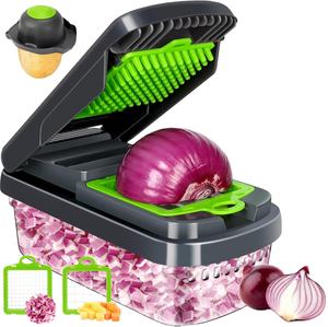Ultimate TimeSaving <b>Vegetable</b> <b>Chopper</b> Dicer Slicer <b>for</b> Effortless Meal Prep - Product Image 1