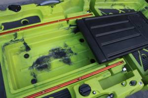 2026 Neues Vicking Beliebtes 9,5-Fuß-Kunststoff-Pedalantriebs-Angelkajak Einzelsitz Modular Abnehmbar 1-teiliger HDPE-Rumpf - Product Image 6