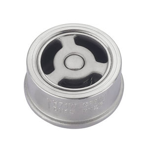 Vanne de refoulement à ressort <span class=keywords><strong>pour</strong></span> conduite de vapeur, double plaque en acier inoxydable 304, basse pression, ultra-mince, type wafer - Product Image 6