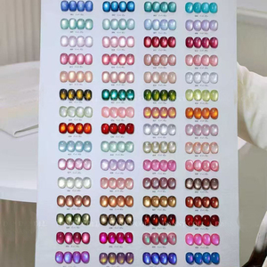 Wholesale 60 Colors UV Cat Eye <b>Gel</b> Polish <b>Set</b> Magnetic <b>Nail</b> Art <b>Gel</b> with Display Board for Salon - Product Image 1