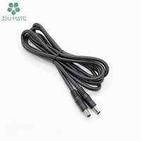 Rallonges de câble d'alimentation cc personnalisées de 1M 5.5x2.1mm mâle à mâle connecteur CCTV 12V DC5521 5525 câble d'extension