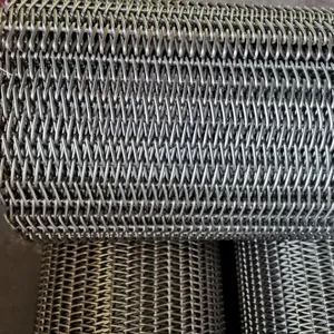 metallurgy powder heat treatment furnace mesh belt