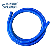Pompe à eau Flexible en spirale renforcée, 2 pouces, 4 pouces, jaune, vert, noir, sécurité, tuyau d'aspiration en PVC/tuyau ondulé