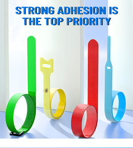 Migliore vendita 150mm lungo nastro adesivo magico nastro gancio e anello fascetta cavo - Product Image 4