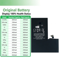 Batterie de remplacement longue durée pour téléphone portable iPhone 11 11Pro 11ProMax 12 12Pro 12Mini 12ProMax 13 13Pro 13Mini 13ProMax