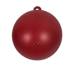 2022 Factory Hot Sale Neues Design Anpassbare Größe Farbe Langlebig UV-beständig 8,5 Zoll Red Ski Buoy Ball