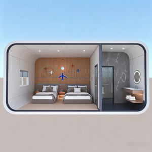 Мобильный дом для Apple Cabin 20 футов 40 футов, сборная переносная контейнерная комната, подходит для спальной кабины для офиса отеля - Product Image 3