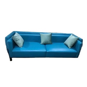 Muebles para el hogar Tapicería de alta calidad Ajustable Nueva Villa Sala de estar tradicional Top Moderno Hotel Sofá de cuero Silla - Product Image 1