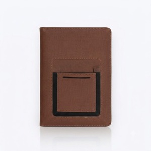 <b>A5</b> Fabric PU Leather Notebook Journal Business Executive Planner <b>Diary</b> with Front Card Pocket Pen Holder Organizer Cover - Product Image 4