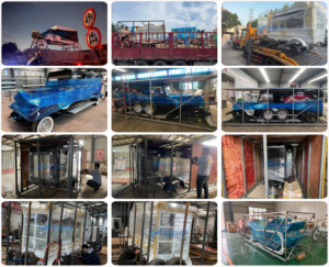 Coche Fúnebre Americano de Lujo, de Acero y Cuero, con Columna Romana Eléctrica, <span class=keywords><strong>Transporte</strong></span> Especial, Coche Fúnebre Eléctrico - Product Image 4