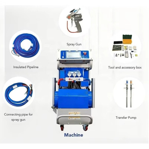 Nouvelle machine de pulvérisation de <span class=keywords><strong>mousse</strong></span> de <span class=keywords><strong>polyuréthane</strong></span> automatique portable avec tuyau chauffé électriquement pour l'isolation des rampes et des greniers - Product Image 4