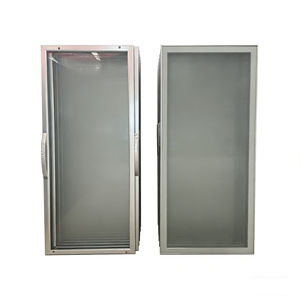 Vitrina Comercial con Puerta de Vidrio y Estantes de Múltiples Niveles para Exhibición y Conservación de Alimentos Frescos, Snacks y Bebidas - Product Image 3