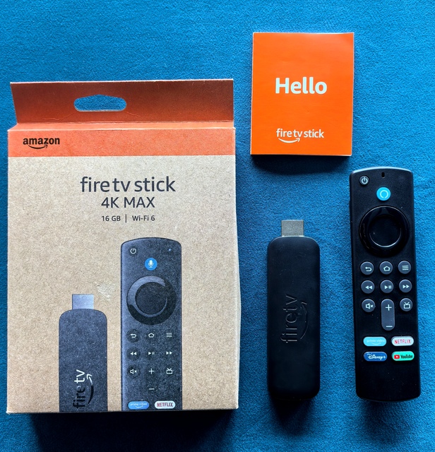 TOP SELLING 2026 New for Fire TV Stick 4K MAX 64GB Quad-core WiFi 2.4G/5G Alexa Voice Remote Enhanced