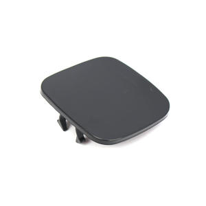 Cache-attelage de remorque pour pare-chocs arrière Volvo S60 2011-2013, ABS noir, avec bouchon de verrouillage - Product Image 3