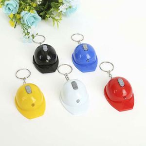 Nhà máy Nhựa <span class=keywords><strong>LED</strong></span> Mũ bảo hiểm Keychain Mini Mở chai với <span class=keywords><strong>LED</strong></span> Mũ bảo hiểm an toàn Mũ bảo hiểm móc khóa với mở chai - Product Image 1