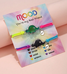 Bijoux magiques thermosensibles qui changent <span class=keywords><strong>de</strong></span> couleur pour enfants, bijoux d'humeur, cadeau pour la Journée des enfants - Product Image 1